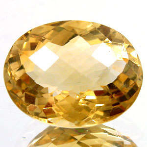 7.50 CTS NATURAL YELLOW CITRINE