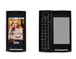 Genova Plus Quadband Dual SIM WiFi Cell Phone with Keyboard