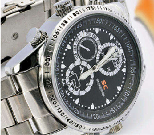Kremlin Spy Camera Watch - Motion Detection, Waterproof, 30FPS AVI Video