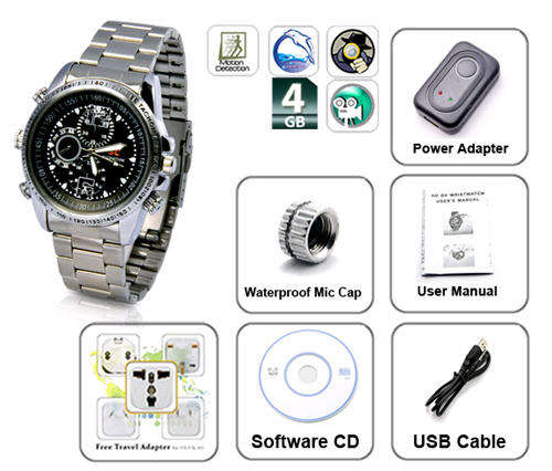Spy Camera Watch 