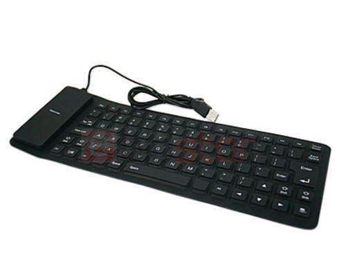 Foldable Portable Silicone Slim USB 2.0 Rollup Keyboard