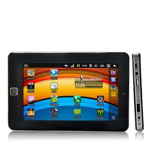 Tabulus - Android 2.2 Tablet Phone with 7 Inch Touchscreen (Quad-band GSM, WiFi, Camera)
