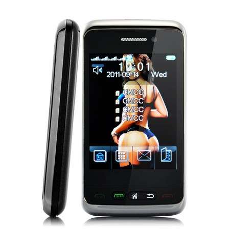 PowerFour - 2.8 Inch Touchscreen Quadband Cell Phone with Four SIM Card Slots