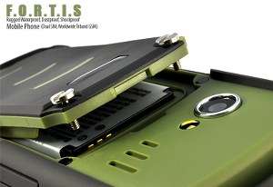 Fortis - Rugged Waterproof, Dustproof, Shockproof Mobile Phone (Dual SIM, Worldwide Triband GSM)