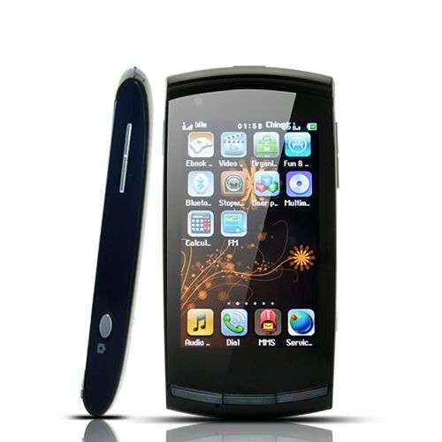 StylAir - 3.2 Inch Touchscreen Cell Phone (Quadband, Dual SIM, Dual Camera, WiFi)