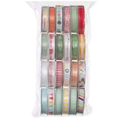 American Crafts Dear Lizzy Bulk Ribbon Pack 24 rolls BARGAIN!