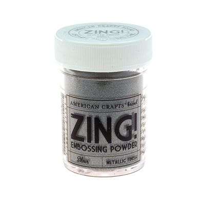 American Craft Zing Embossing Powder Silver