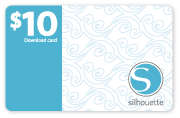 Silhouette America Cameo Cutting $10 Download Card