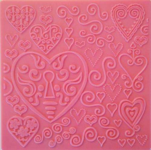 Creativecast Studio Embossing plates Hearts
