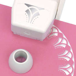 Martha Stewart - Circle Edge Punch - Cartridge - Floral Arches