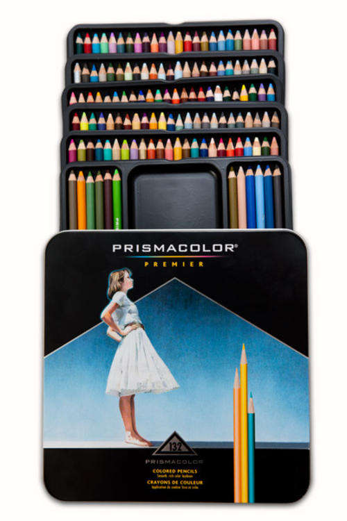 PRISMACOLOR PREMIER 132 Colored Pencils - New Sealed in Tin THIS WEEK LESS R200
