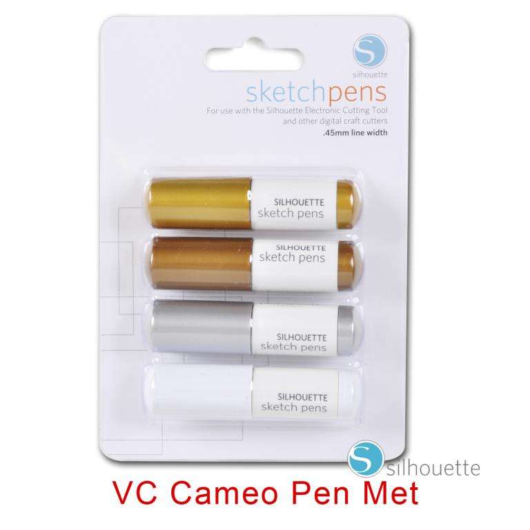 Silhouette America - Sketch Pens - Metallic Colors Pack