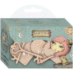 Santoro Mirabelle Laser Cut Wood Shapes 15/Pkg This month less R25