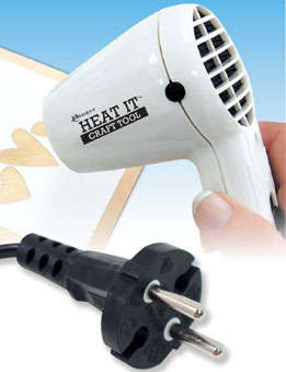 Ranger Heat IT Craft Tool for South African use 220-240V with 4 pots of embossing powder