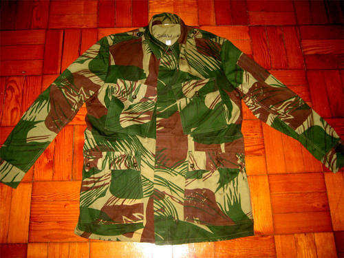 Rhodesian " Bush War " Camo Jacket