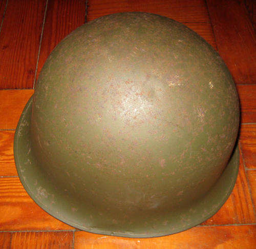 Rhodesian " Bush War " Steel Helmet