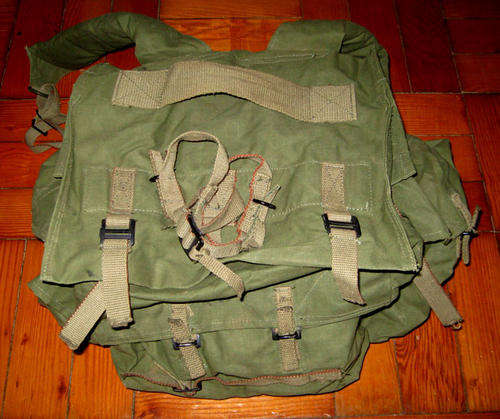 Rhodesian " Bush War " Canvas Ruck Sack