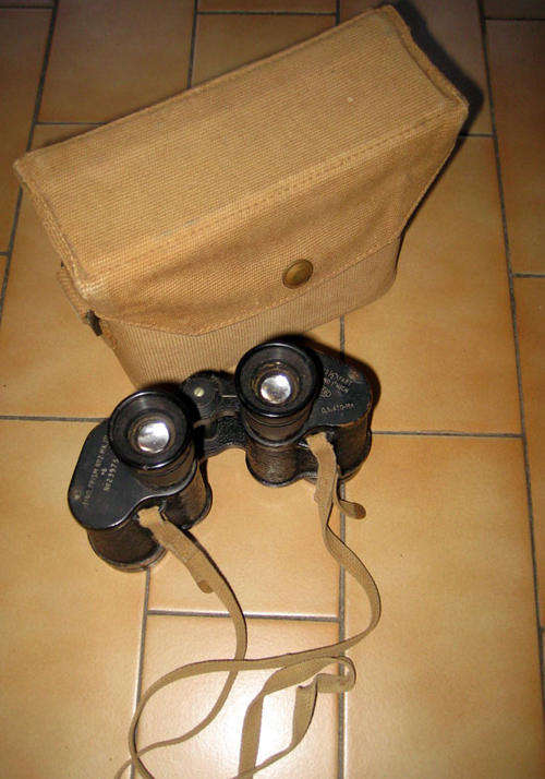 1944 Kershaw MKIII binoculars used during WW2 & the Rhodesian "Bush War"