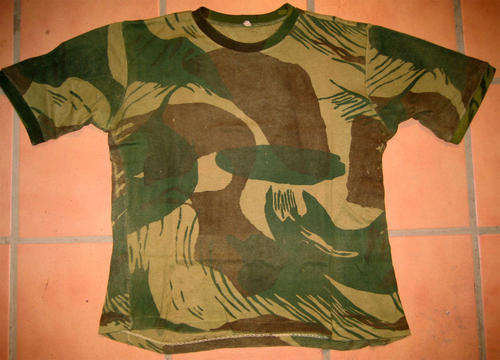 Rhodesian Camo "Bush War" T-Shirt