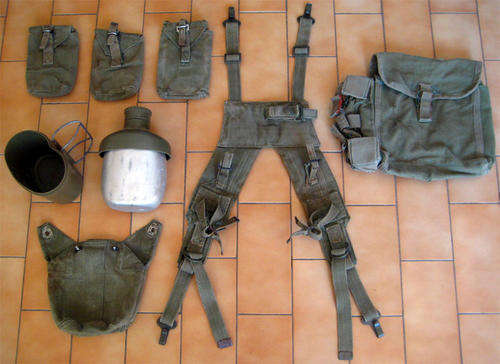 Rhodesian " Bush War " Webbing and Accessories