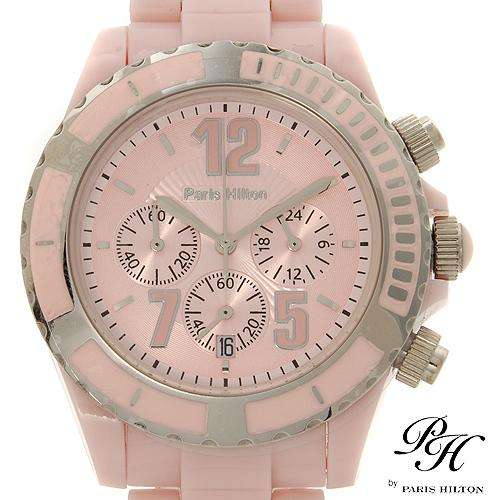 .*R3 900.00* PARIS HILTON 138.4322.99 Brand New Chronograph Date Watch