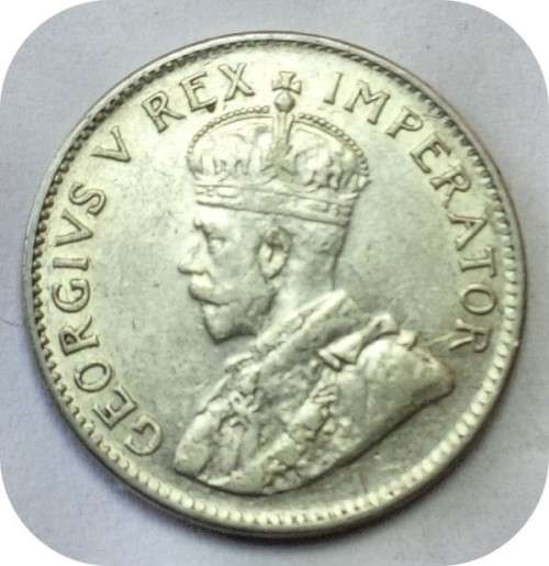 Top Grade SA Union: 1935 tickey 3d in A/UNC!