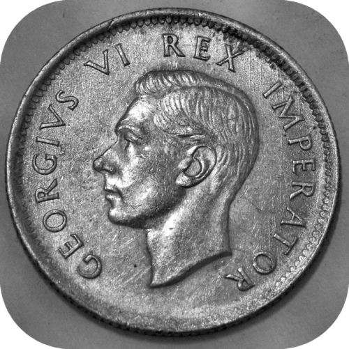 Top Grade SA Union:  1942 Shilling in A/UNC!!!