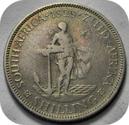 Bargain SA Union:  1929 Shilling below R200!!