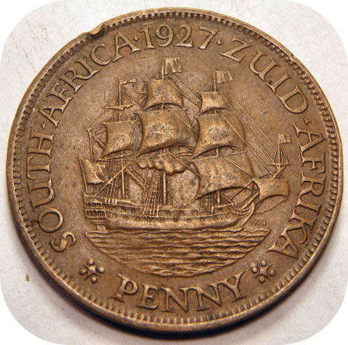 Bargain SA Union: 1927 Penny below R300!!