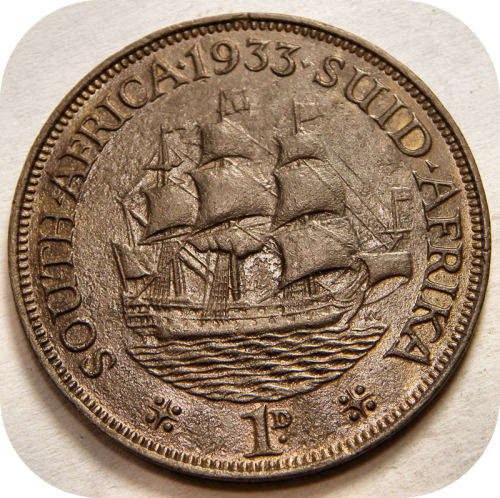 Bargain SA Union: The scarce 1933 Penny at below R50!