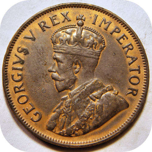 Top Grade SA Union: Lustrous RED 1933 Penny in EF!!
