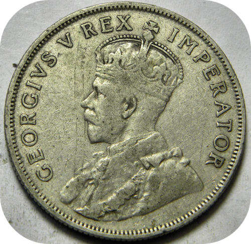 Bargain SA Union:  Lustrous 1933 2 Shillings below R300!!