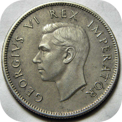 Top Grade SA Union:  The RARE 1939 2/- Florin in EF!!