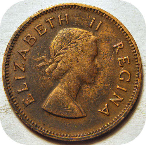 Rare SA Union: The 1954 Halfpenny 1/2d below R250!!!