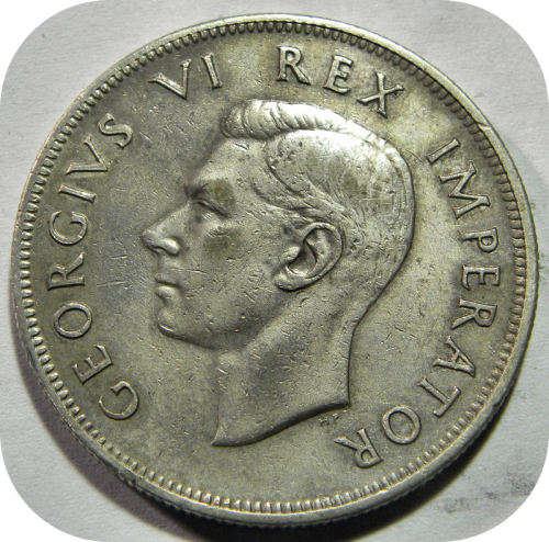 Bargain SA Union: 1938 Halfcrown in VF below R300!