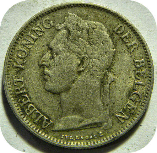 Belgisch Congo 50c 1926 in VF