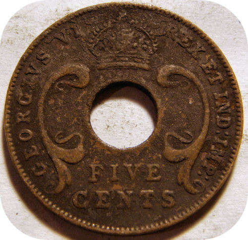 1941 5c British East Africa Georg V