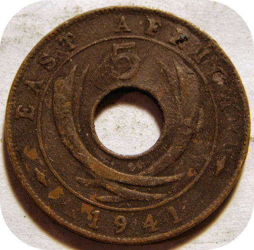 1941 5c British East Africa Georg V