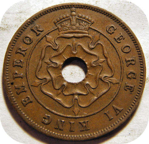 1947 1d Southern Rhodesia Georg IV
