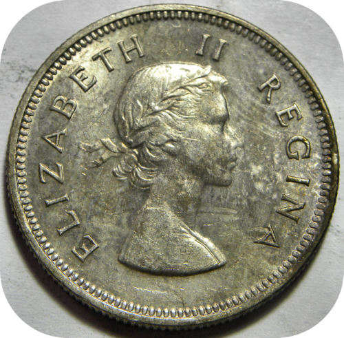 Top Grade SA Union: 1953 2 Shillings in UNC!!