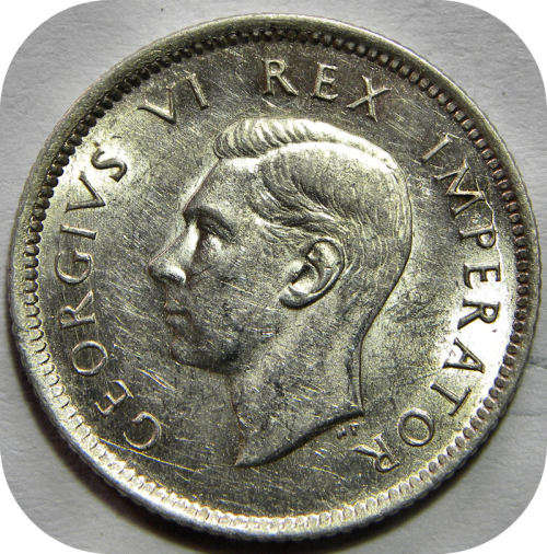 Top Grade SA Union:  Lustrous 1941 Sixpence 6d in Lustrous UNC!