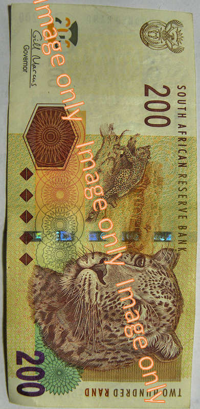 Top Grade RSA notes: Nice grade Gill Marcus R10, R20. R50, R100, R200 set!