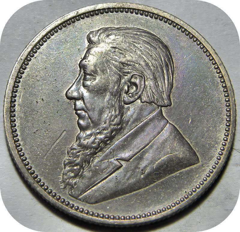 Top Grade ZARs:  1892 2 Shillings in EF!!!
