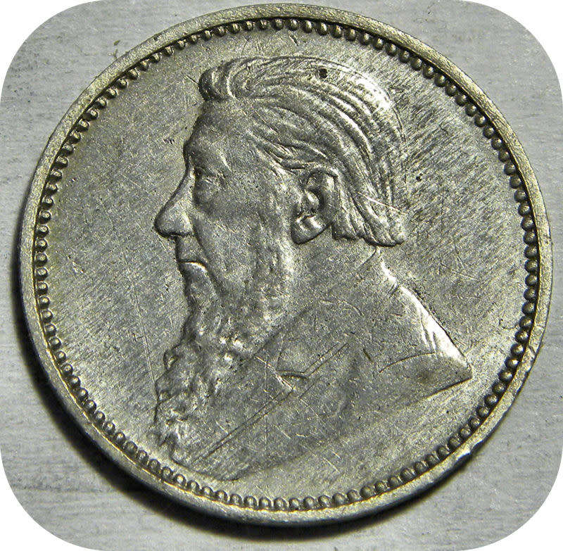 Bargain ZARs: 1894 Tickey 3d in EF below R700!