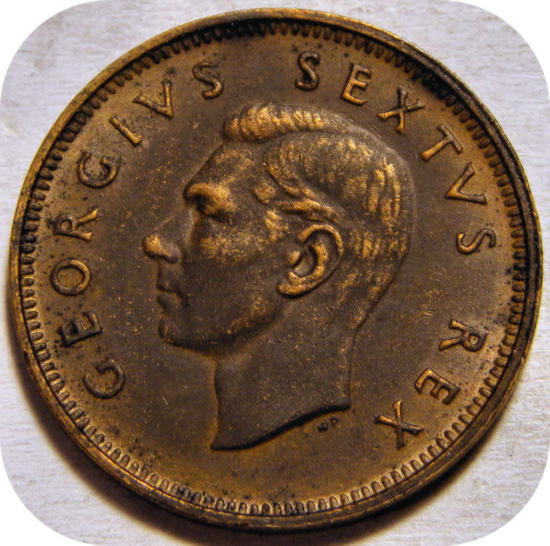 Bargain SA Union:  1952 1/4d Farthing in UNC!