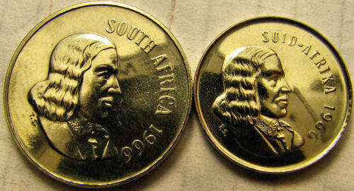 Cameo Proof  5c & 10c Sale:  1966 Van Riebeeck