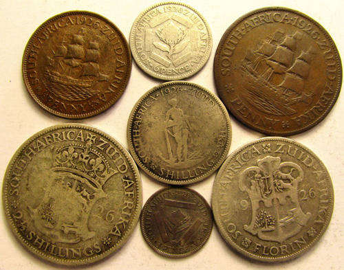 1926 SA Union set.  84 Years old!  For just R1...