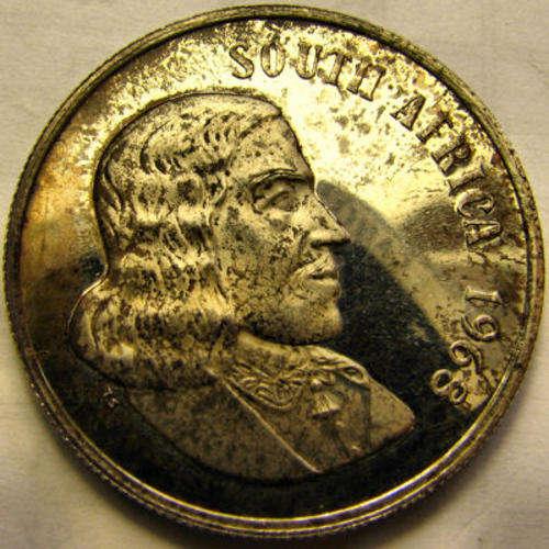 Cameo Proof 1968 Silver R1 (van Riebeeck)  Only 25 000 minted!!!