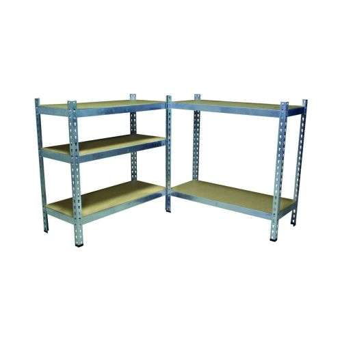 Shelf - 5 Tier Galvanised Shelf 1800x900x380mm (Pro-Shelf)