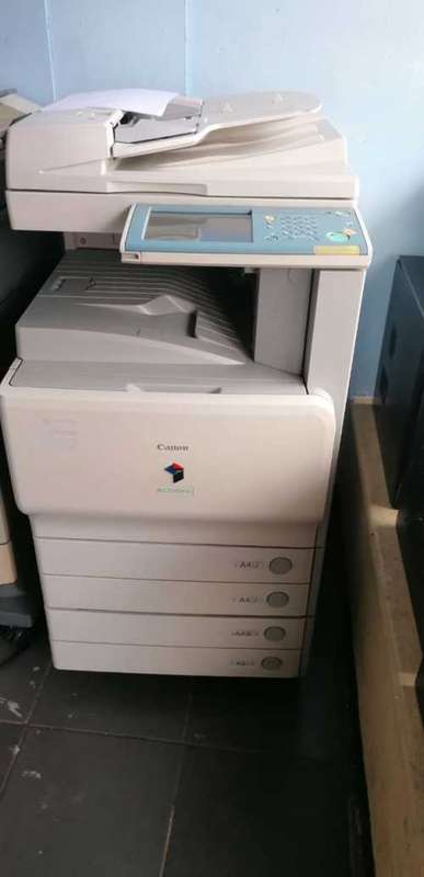 Heavy Duty Color Canon Printer iRC3580Ne, Copy, Print, Scan, Fax, Networking, Price Worth 30 000